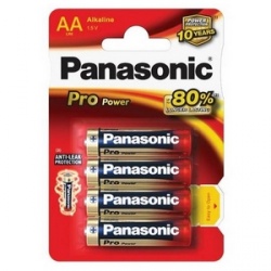 BATÉRIA PANASONIC PRO AA LR6