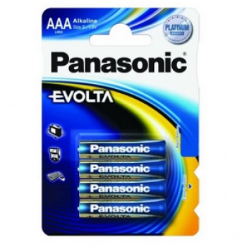 BATÉRIA PANASONIC EVOLTA AAA LR03