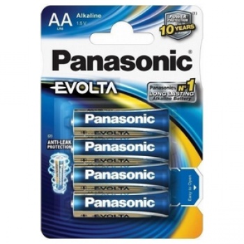 BATÉRIA PANASONIC EVOLTA AA LR06