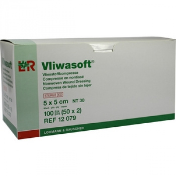 VLIWASOFT KOMPRESY STERILNÉ 6 VRSTVOVÉ