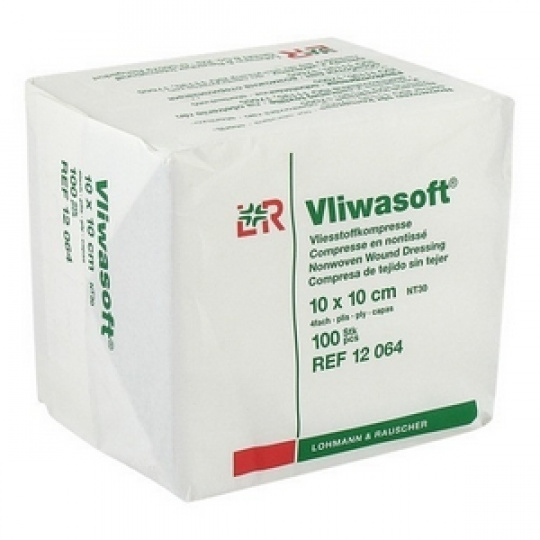 GÁZA VLIWASOFT NESTERILNÁ 10x10 CM  100ks