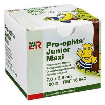 PRO-OPTHA JUNIOR MAXI NESTERILNÝ 7 x 5,9 cm