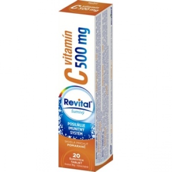 TABLETY ŠUMIVE VITAMÍN C 500mg