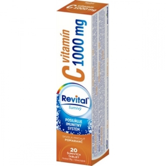 TABLETY ŠUMIVÉ VITAMÍN C 1000mg