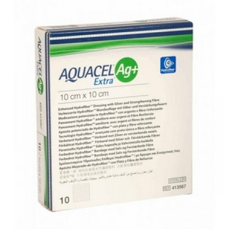 AQUACEL AG+ EXTRA 10X10 CM