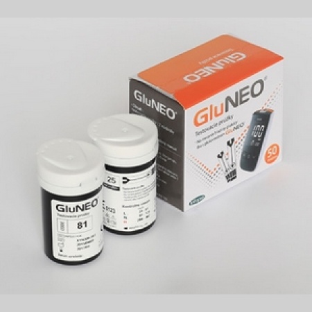 klikni pre zväčšenie TESTOVACIE PRÚŽKY GLUNEO