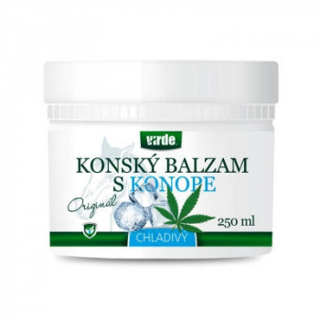 BALZAM KONSKÝ S KONOPE CHLADIVÝ VIRDE