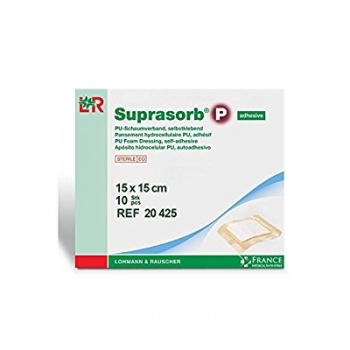 SUPRASORB P PU KRYTIE NA RANY 15X15 CM