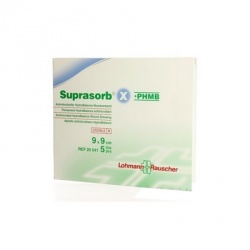 SUPRASORB X + PHMB 9 X 9 CM