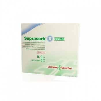 SUPRASORB X + PHMB 9 X 9 CM