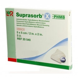 SUPRASORB X+PHMB 5 X 5 CM