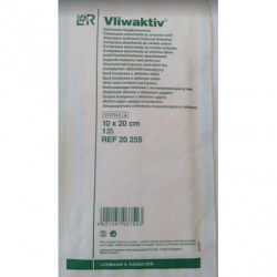 VLIWAKTIV KOMPRESA S AKTÍVNYM UHLÍM 10X20 CM