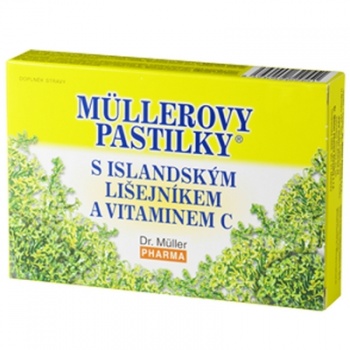 PASTILKY ISLANDSKÝ LIŠAJNÍK DR. MÜLLER