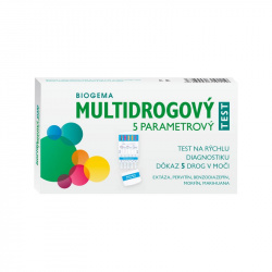 BIOGEMA TEST NA DROGY-MULTIDROGOVÝ 5 PARAMETROVÝ