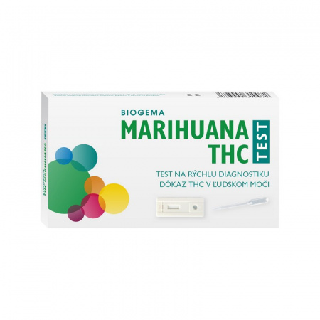 BIOGEMA TEST NA DROGY-THC (MARIHUANA) Z MOČU