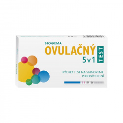 BIOGEMA TEST OVULAČNÝ 5V1