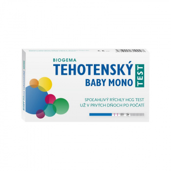 BIOGEMA TEST TEHOTENSKÝ BABY MONO PRÚŽOK