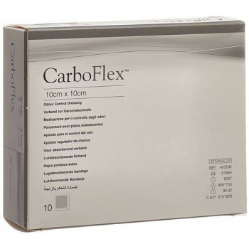 CARBOFLEX S AKTÍVNYM UHLÍM 10X10 CM