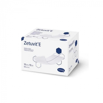 ZETUVIT A23340 – sterilný vatový vankúšik 10 × 10 cm