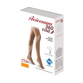AVICENUM 360 FINE – stehenné zdravotné kompresné pančuchy, II. kompresná trieda