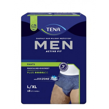 NOHAVICKY INKONTINENCNE TENA MEN PANTS PLUS BLUE L / XL