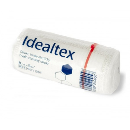 IDEALTEX ELASTICKÝ DLHOŤAŽNÝ 8cm x 5m