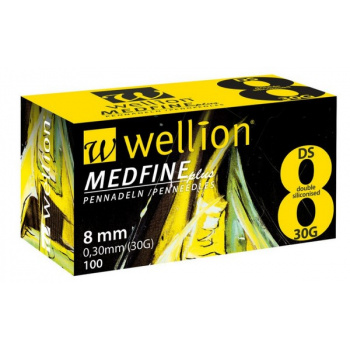 IHLA WELLION MEDFINE PLUS PENNEEDLES 8 MM