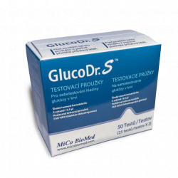 GLUCO DR.S PRÚŽKY TESTOVACIE  50KS