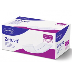 klikni pre zväčšenie ZETUVIT KOMPRES NASIAKAVÝ NESTERILNÝ 10x10 CM
