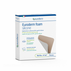 A8571A Euroderm Foam Silicone 15 × 15 cm, 5ks