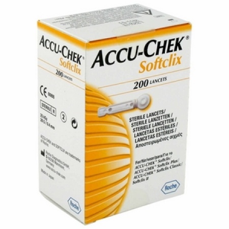 klikni pre zväčšenie ACCU-CHECK SOFTCLIX