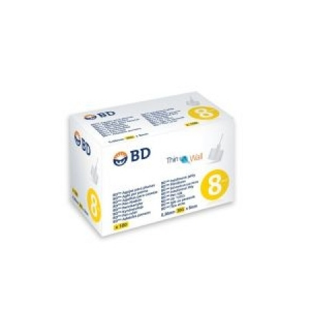 BD MICRO FINE INZULÍNOVÉ IHLY 8MM