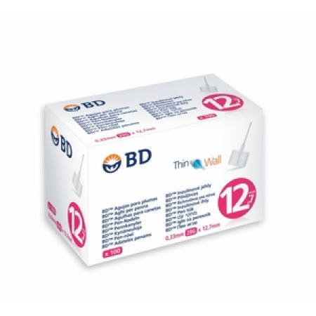 BD MICRO FINE INZULÍNOVÉ IHLY 12MM