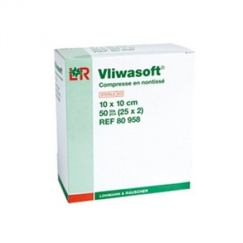 VLIWASOFT KOMPRESY STERILNÉ 6 VRSTVOVÉ